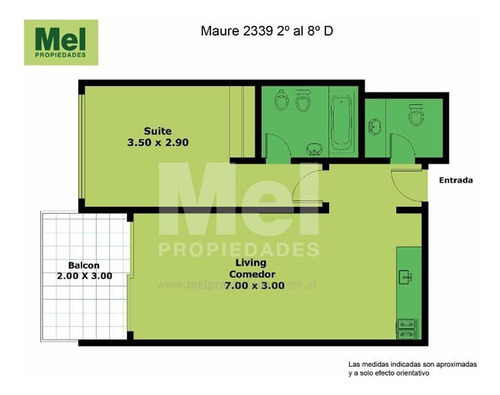 Excelente Departamento De 2 Ambientes En Venta
