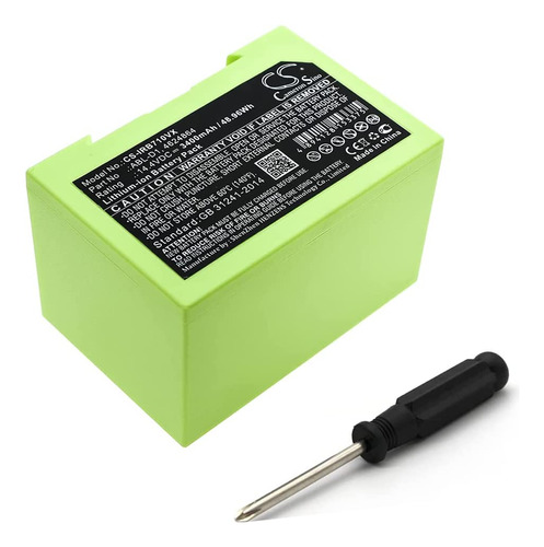 Batería De Repuesto Para Irobot Roomba I7 7150 I7+ 7550 J7 J