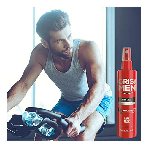 Grisi Men Body Spray Dark Musk 240 Ml