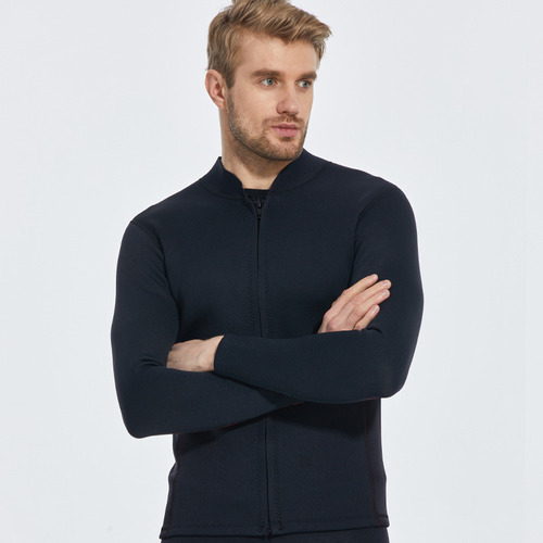 2mm Long Sleeve Premium Neoprene Jacket With Zipper