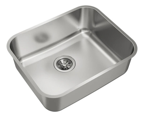 Tarja Submontar Teka Be - 50.40 Plus Acero Inox 50 Cm Color Gris