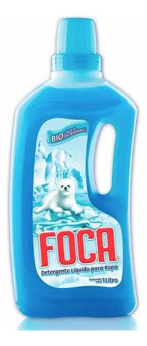 Jabon Foca Liquido 1l  Detergente Foca Botella 1 L