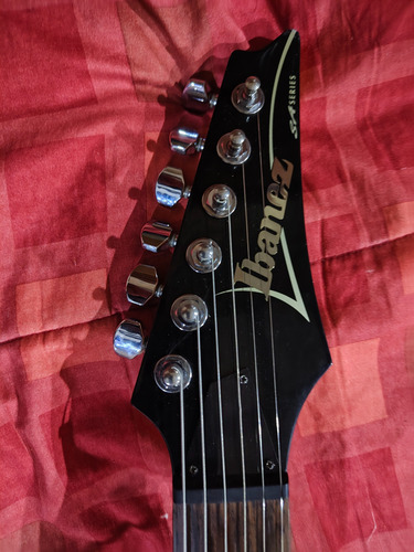 Guitarra Ibanez Sa120 Black Diestro Negro Palo De Rosa (Usado)