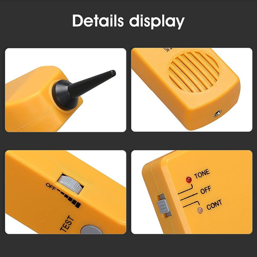 Kit De Generador De Tono Y Sonda, Buscador, Detector D Cable