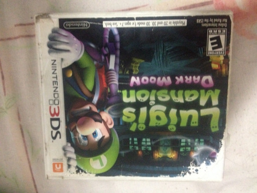 Juego Nintendo 3ds Luigis Mansion Dark Moon