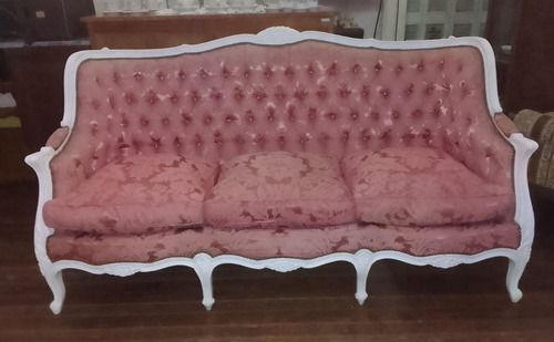 Sillon Frances Luis Xvi De 3 Cuerpos Antiguo. Impecable. (Usado)