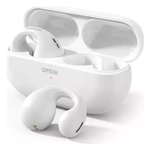 Auriculares Inalámbricos Sound Earcuffs Tws Con Contro Color Blanco