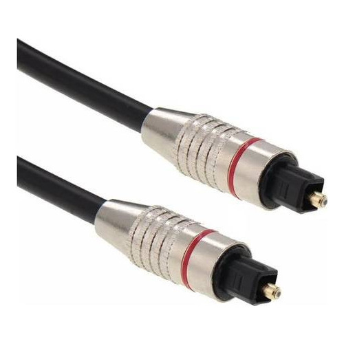 Cable Optico Audio Digital 1.5 Mts Fibra Optica Ficha Metal