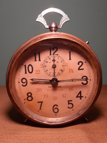Antiguo Reloj Despertador, La Mercury, A Revisar, Colección 