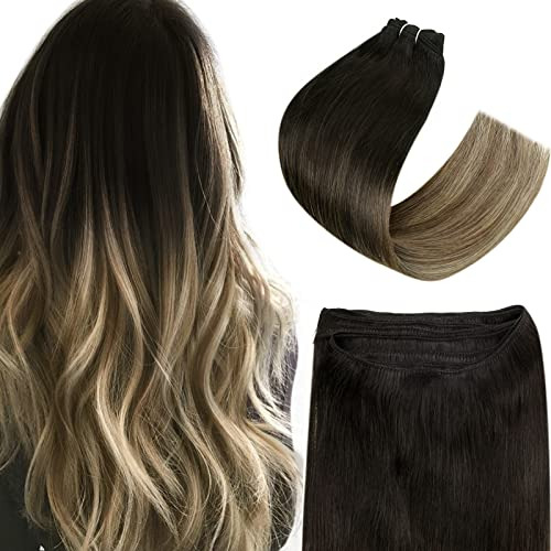 Easyouth Balayage Sew In Weft Hair Extensions Human Hc8ll