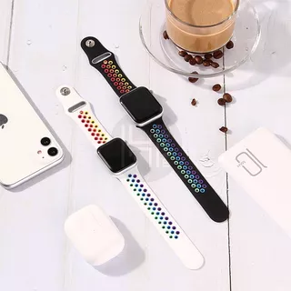 Correa Banda Rainbow Sport Apple Watch Smartwacth 42-44-45mm