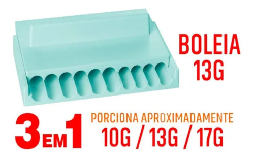 Imagem 4 de 5 de Placa Boleadora Doces Brigadeiro Azul Claro Promoção 10g 13