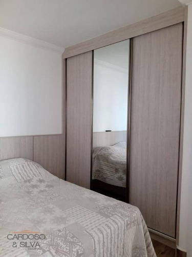 Imagem 13 de 18 de Lindo Apartamento Todo Mobiliado - Ap0052