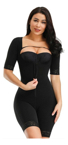 Faja Body Shapewear De Manga Corta