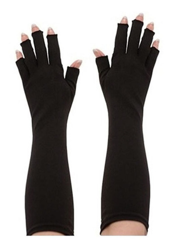 Guantes Protectores Uv Dedos Descubiertos Upf50+ Modelo Elle