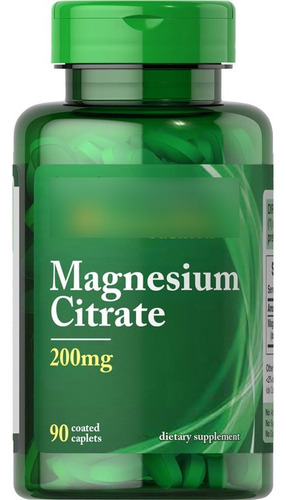 Citrato De Magnesio 200 Mg Salud Inmunologica 90 Capsulas