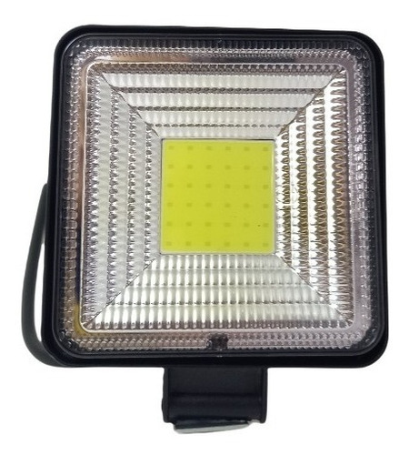 Faro Led Neblinero 24 Led Cuadrado 12/24v 108w Auto Moto Bus