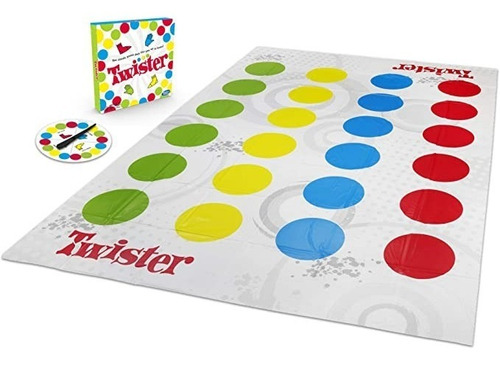 Twister Clasico Hasbro Gaming Para 2 O Mas Jugadores