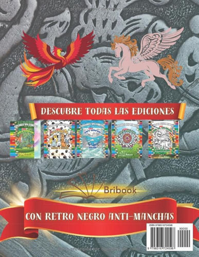Libro Para Colorear De Animales Mitologicos: Muchisimos Anim