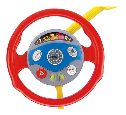 Volante Infantil Didactico Luces Sonido Juguete Bebes Auto