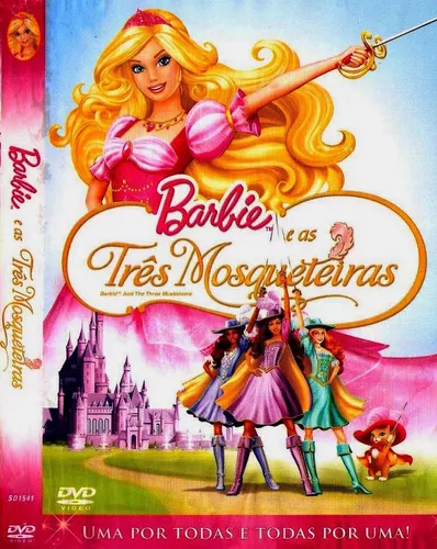 Barbie antiga três mosqueteiras - Escorrega o Preço