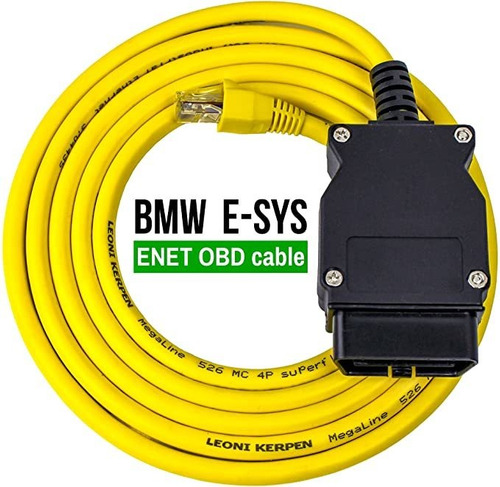 Ohp Obd Enet Cable To Ethernet E-sys Connector For Coding Bm