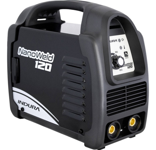 Soldadora inverter Indura NanoWeld 120 negra 50Hz/60Hz 220V