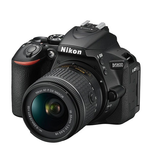 Camara Nikon D5600 Con Lente 18-55mm Vr Dslr Reflex Nueva