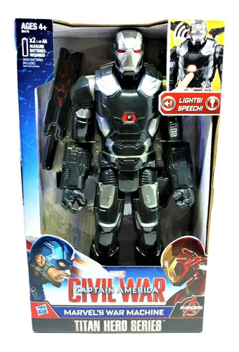 Marvel's Titan Hero Series War Machine Electronic - 30 Cms