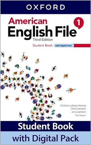 Libro American English File 1 Student Book With Digital Pack