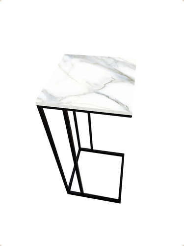 Imagen 4 de 10 de Dressoire Recibidor Entrada Simil Marmol + Mesa De Arrime