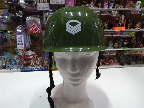 Casco Us Army Militar Guerra Plastico Duro Cotillon Disfraz