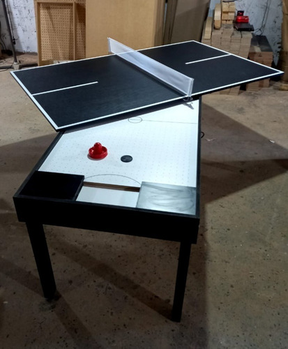 Imagen 2 de 10 de Mesa De Tejo Con Motor Potente +tapa De Pingpong+accesorios!