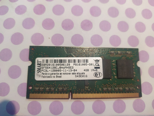 Imagem 1 de 2 de Memória Smart Ddr3 1x4gb