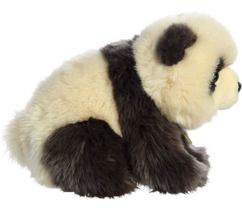 Imagem 3 de 3 de Linda Pelúcia Urso Panda Da Série Miyoni Da Aurora 22cms Alt