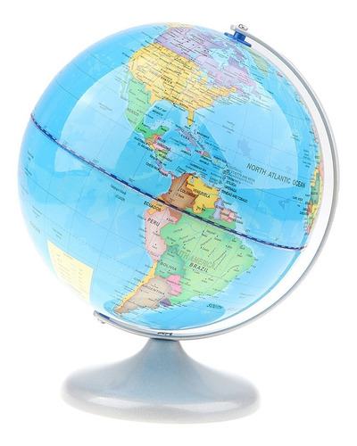 Base Del Mapa Geográfico Mundial Giratorio Del Globo Terrest