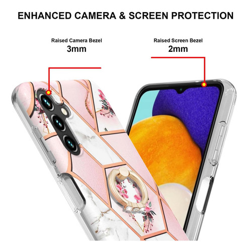 Monwutong Slim Fit Case Para Samsung Galaxy A34 5g, Imd Marb