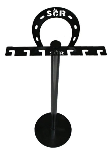 Soporte De Pie Para Utensilios Elementos Asador Hierro