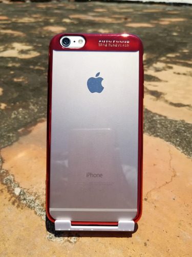 Funda Transparente Bordes Goma Y Acrílico Para iPhone + Mica