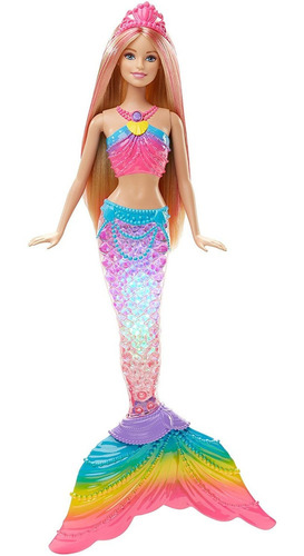 Barbie Rainbow lights mermaid Mattel DHC40