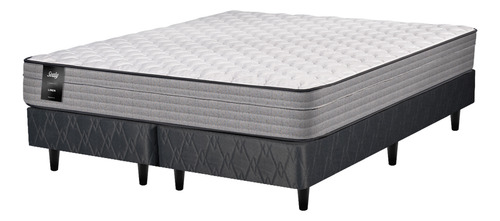 Sommier Y Colchón King (200x200) Sealy Linen Somun