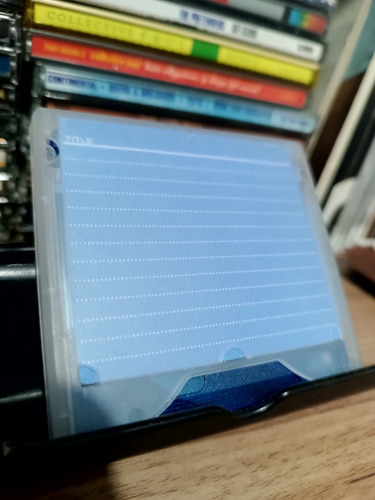 Hi-md Minidisc Sony 1gb Original Gravado! (Usado)
