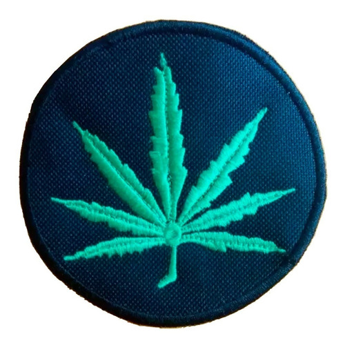 Parche Bordado - Cannabis -
