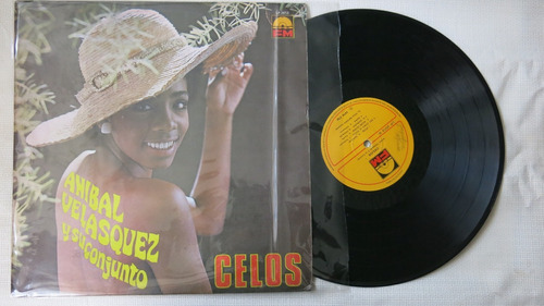 Vinyl Vinilo Lp Acetato Anibal Velazquez  Celos Cumbia