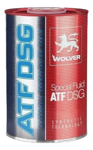Aceite Wolver Atf Dsg Para  Transmision Doble Embrague 1 Lts