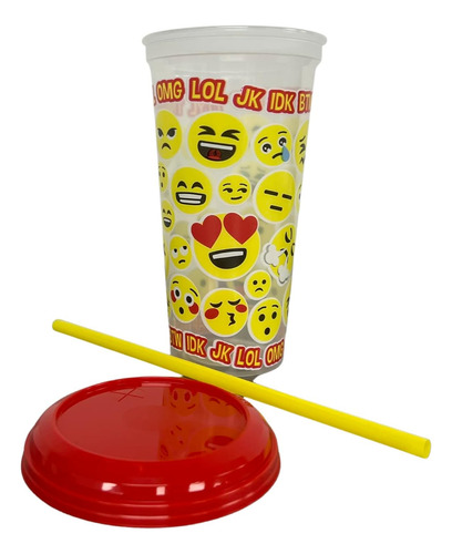 The First Ingredient Taza De Emoji De Plástico Reutilizable