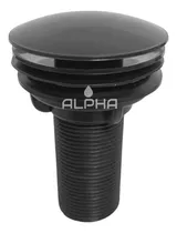 Comprar Válvula Pia Banheiro Ralo Click Cuba Lavabo Preto Fosco Pia Lavatório 7u002F8 Marca Alpha Hidrometais