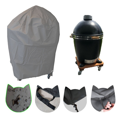 Funda Kamado B10 Grande 100% Impermeable Asador Cobertor