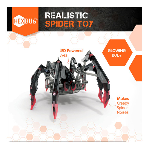 Hexbug Juguete De Araña Robótica Recargable Con Control