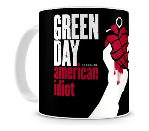 Caneca Green Day American Idiot I
